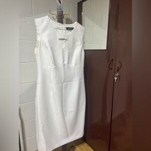 Sheath Dress, White